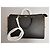 Borsa Burberry GM in pelle nera e tela check Marrone Nero - vista 12