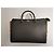 Borsa Burberry GM in pelle nera e tela check Marrone Nero - vista 13