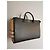 Borsa Burberry GM in pelle nera e tela check Marrone Nero - vista 14