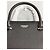 Borsa Burberry GM in pelle nera e tela check Marrone Nero - vista 17