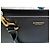 Borsa Burberry GM in pelle nera e tela check Marrone Nero - vista 5