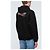 Balenciaga - Schwarzer Hoodie mit bedrucktem Logo - Ansicht 4