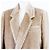 Chaqueta de mohair de algodón Monogram Louis Vuitton 2023AW Beige - vista 2