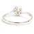 Autre Marque Chow Tai Seng Flower Diamant Ring aus Au750 Silber - Ansicht 3