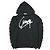 Autre Marque F-LAGSTUF-F HOODIE CEREZA Sudadera de algodón Negro