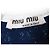 Miu Miu MJN277 1DVC Tejido de Poliamida y Algodón Azul - vista 5