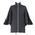 Poncho Monograma de Lana/Seda de Louis Vuitton Negro