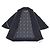 Poncho Monograma de Lana/Seda de Louis Vuitton Negro - vista 7