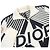 Dior Hohe Farbe CD Diamant Wolle Strick Beige Roh - Ansicht 2