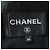 Giacca con cappuccio in seta e poliestere Chanel COCO MarkChain Nero - vista 9