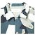 Autre Marque GIACCA CAMOUFLAGE RICCI DOPPIO Giacca in misto cotone Grigio - vista 5