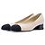 Ballerine in pelle Chanel Nero Beige