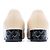 Ballerine in pelle Chanel Nero Beige - vista 4