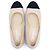 Ballerine in pelle Chanel Nero Beige - vista 7