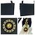 Borsa 2 in 1 in suede Sunburst di Versace Nero - vista 6