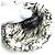 Woll- und Kaschmirhandschuhe COCO Mark mit Strass Chanel P39194 Schwarz Weiß - Ansicht 4