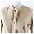 Chaqueta cropped de denim lavado de algodón Louis Vuitton 1AB74I Beige - vista 2