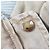 Chaqueta cropped de denim lavado de algodón Louis Vuitton 1AB74I Beige - vista 7