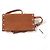 Cinturón billetera Rivet Jil Sander JSMU840162 de cuero Castaño Bronce