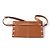 Cinturón billetera Rivet Jil Sander JSMU840162 de cuero Castaño Bronce - vista 3