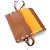 Cinturón billetera Rivet Jil Sander JSMU840162 de cuero Castaño Bronce - vista 5