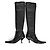 Botas Bourgeoises The Row em Couro Preto - vista 5