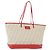 FENDI Zucca Canvas Tote Bag Weiß Gold Auth ep10233 Golden