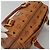 MCM Logogram Vicetos Boston Tasche aus PVC-Leder in Braun und Gold Auth BA4839 Golden - Ansicht 6