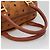 MCM Logogram Vicetos Boston Tasche aus PVC-Leder in Braun und Gold Auth BA4839 Golden - Ansicht 7