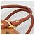 MCM Logogram Vicetos Boston Tasche aus PVC-Leder in Braun und Gold Auth BA4839 Golden - Ansicht 8