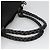 Borsa Tote Vala in Tela Nera e Oro Salvatore Ferragamo Auth bs28915 Nero D'oro - vista 7