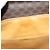 Céline Borsa a Spalla in Tela Macadam CELINE in Pelle PVC Marrone Oro Auth ki5951 D'oro - vista 10