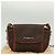 Céline Borsa a Spalla in Tela Macadam CELINE in Pelle PVC Marrone Oro Auth ki5951 D'oro - vista 12