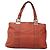 Gucci Bamboo Tote Bag Leder Rot Silber 232947 Auth 139547 - Ansicht 2
