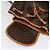 Céline CELINE Macadam Canvas Backpack PVC Leather Brown Gold Auth yk19307 Golden - view 10