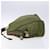 PRADA Borsa a mano in nylon verde argento Auth 139545 - vista 4