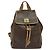 Céline CELINE Macadam Canvas Backpack PVC Leather Brown Gold Auth hk2918 Golden - view 13