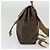 Céline CELINE Macadam Canvas Backpack PVC Leather Brown Gold Auth hk2918 Golden - view 3