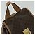 Céline CELINE Macadam Canvas Backpack PVC Leather Brown Gold Auth hk2918 Golden - view 6