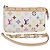 LOUIS VUITTON Pochette Pouch Monogram Multicolore LV �~ TM M13404 Auth 138997S Bianco