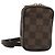 LOUIS VUITTON Pochette Okapi PM Damier Ebene N61738 LV Auth 138757