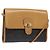 Borsa a spalla in tela a nido d'ape PVC nera e dorata Auth BA4862 Christian Dior Nero D'oro