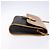 Borsa a spalla in tela a nido d'ape PVC nera e dorata Auth BA4862 Christian Dior Nero D'oro - vista 3