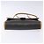 Borsa a spalla in tela a nido d'ape PVC nera e dorata Auth BA4862 Christian Dior Nero D'oro - vista 5