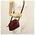 Cartier Borsa a spalla Must Line in pelle bordeaux e oro Auth bs28999 D'oro Bordò - vista 22