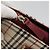 Borsa Tote Nova Check Burberry Canvas Beige Oro Auth BA5105 D'oro - vista 10