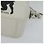 Prada Bolsa de Ombro de Couro Branca Prata Auth BA5096 Branco - vista 15