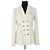 Giambattista Valli Blazer in Cotone Bianco