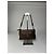 Céline Vintage Celine Lederhandtasche Bronze Braun - vista 6