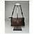 Céline Vintage Celine Lederhandtasche Bronze Braun - vista 9